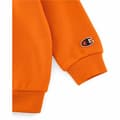 Miniatyrbilde 3 av 3: Sportsantrekk for baby Champion Crewneck Suit Oransje Mørk oransje - 3-6 måneder