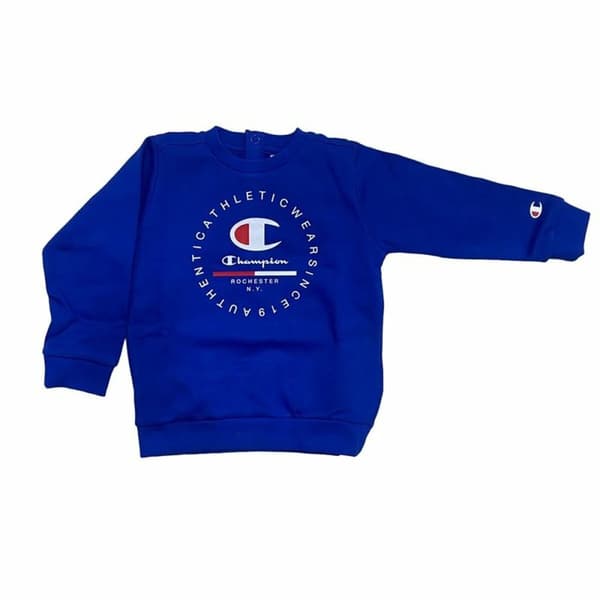 Träningskläder, Baby Champion Crewneck Suit Blå - 6-9 månader