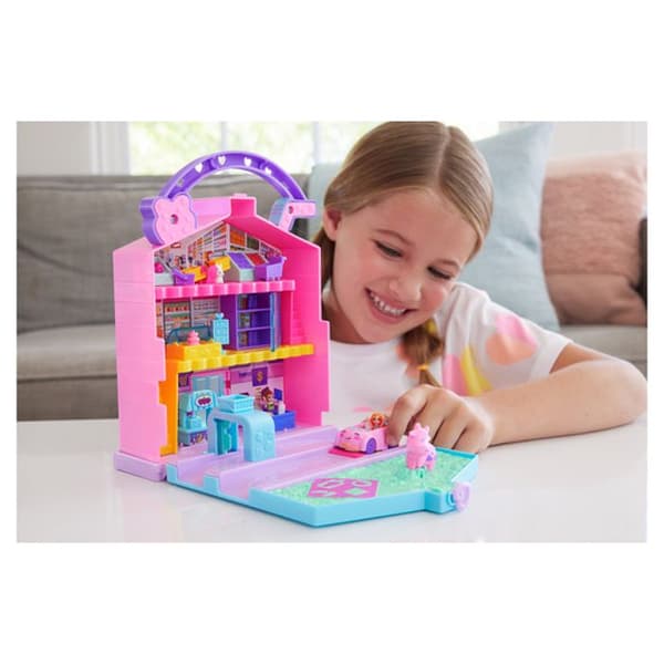 Polly Pocket box set Pollyville market - Mattel - HRD45 - 11 stycken - Blandat - Från 3 år