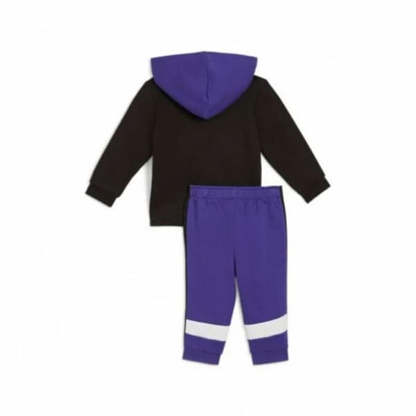 Träningsoverall, Barn Puma Minicats Colorblock Jogger Purpur - 9-12 månader