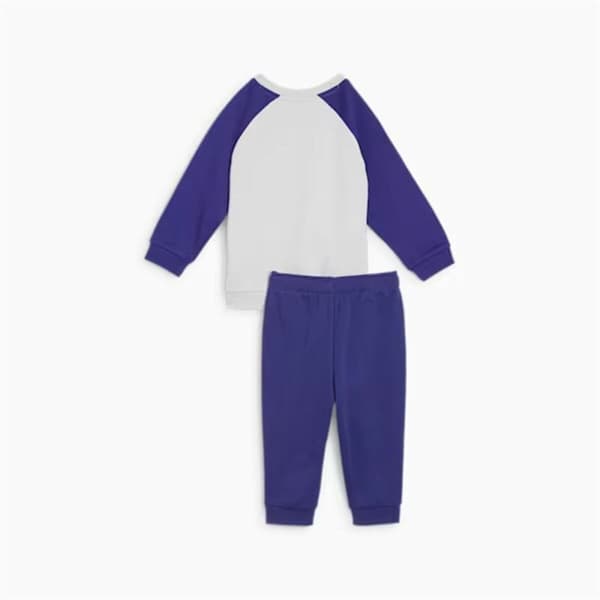 Träningsoverall, Barn Puma Minicats Ess Raglan Jogger Fl Marinblå - 4-6 månader