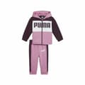 Miniatyrbillede 1 af 5: Træningsdragt til børn Puma Minicats Colorblock Lilla - 12-18 måneder