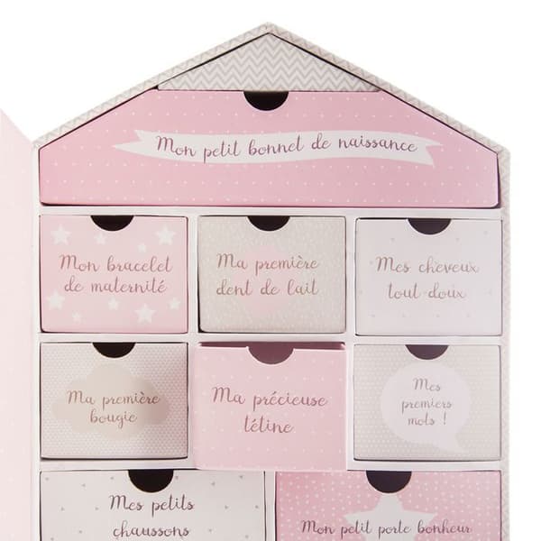 Atmosphera Kids - Förlossningskit Hem - 21 x 30 cm - Rosa
