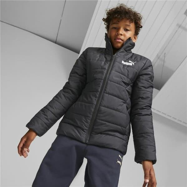 Sportjacka, Barn Puma Essentials Padded Svart - 4-5 år