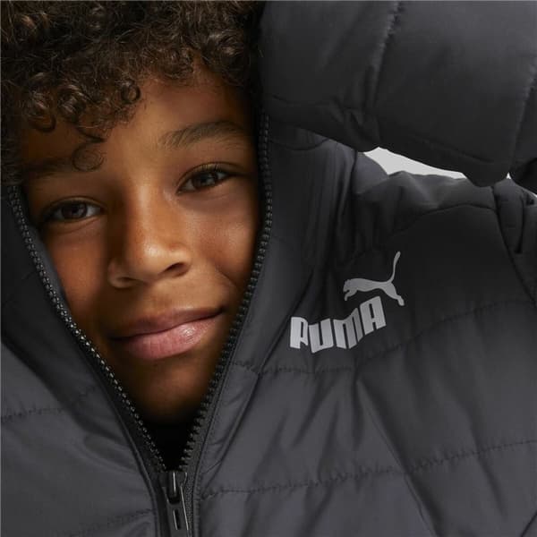 Sportjacka, Barn Puma Essentials Padded Svart - 4-5 år