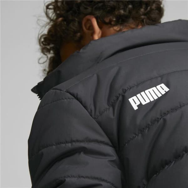 Sportjacka, Barn Puma Essentials Padded Svart - 4-5 år