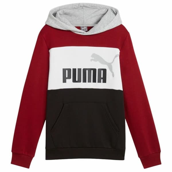 Tröja med huva Unisex Puma Essentials Block - 15-16 år