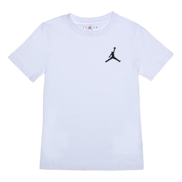 Barn T-shirt med kortärm Nike JDB JUMPMAN AIR EMB 95A873 001 Svart - 14 år