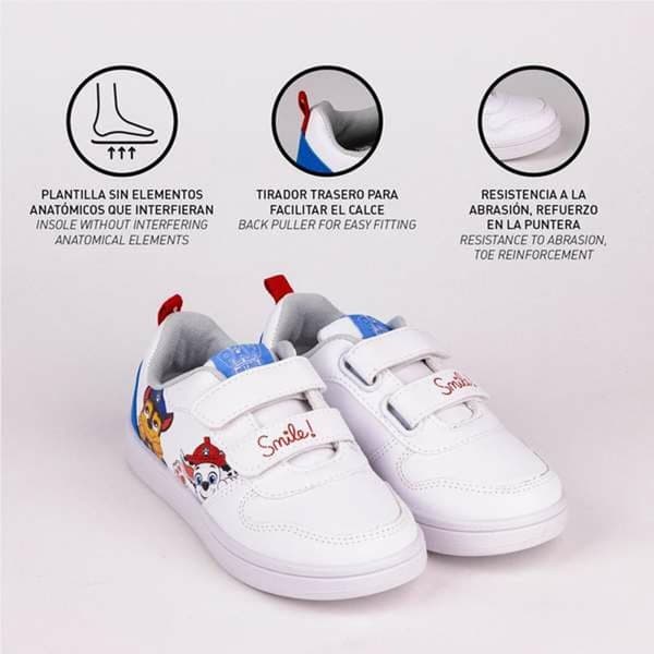 Sportskor för barn The Paw Patrol Vit - 29