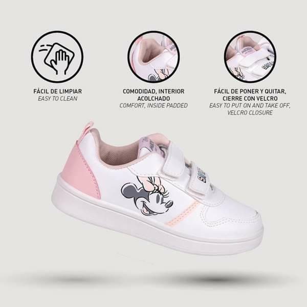Sportskor för barn Minnie Mouse Vit - 32