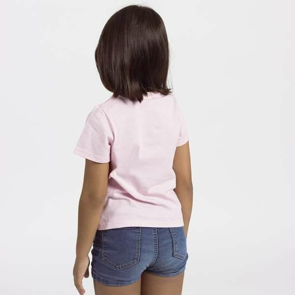 Barn T-shirt med kortärm The Paw Patrol Vit Rosa - 4 år