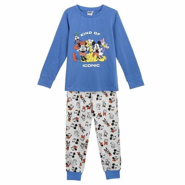 Nattøj Børns Mickey Mouse Blå - 12 år