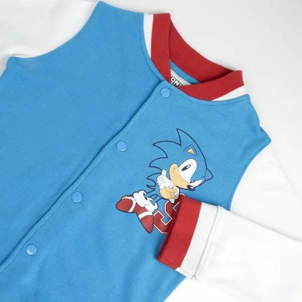 Sportsjakke til børn Sonic Blå - 12 år