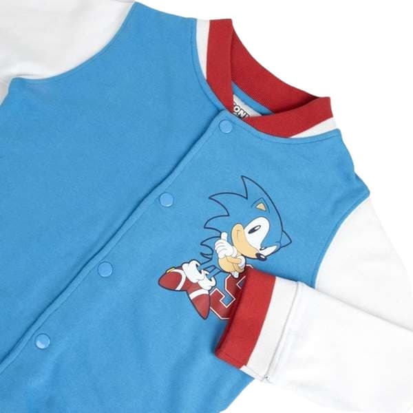 Sportsjakke til børn Sonic Blå - 12 år