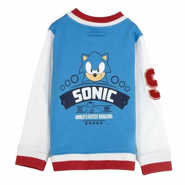 Sportsjakke til børn Sonic Blå - 12 år