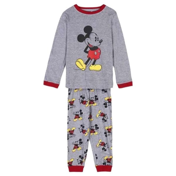 Pyjamat Lasten Mickey Mouse Harmaa - 8 vuotta