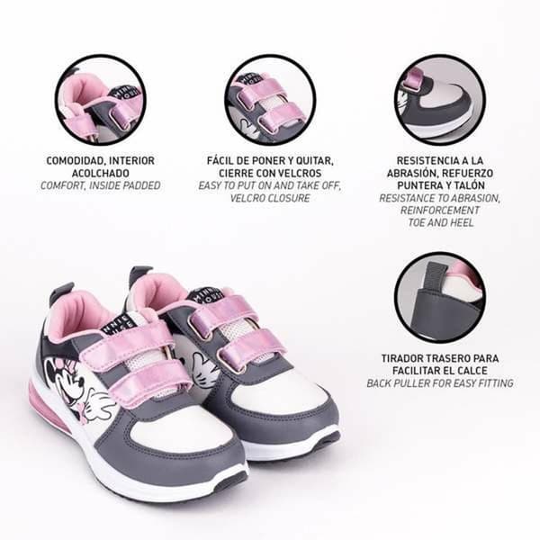 Lasten urheilukengät Minnie Mouse Harmaa - 32