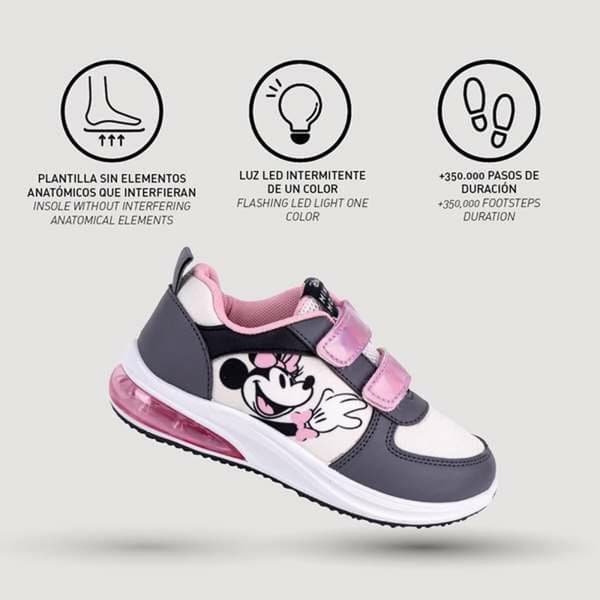 Lasten urheilukengät Minnie Mouse Harmaa - 32