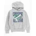 Miniatyrbillede 1 af 2: Hættetrøje til Børn Converse CNVB ALL STAR SNEAKER GFX HOOD 9CG903 042 Grå - 12 år
