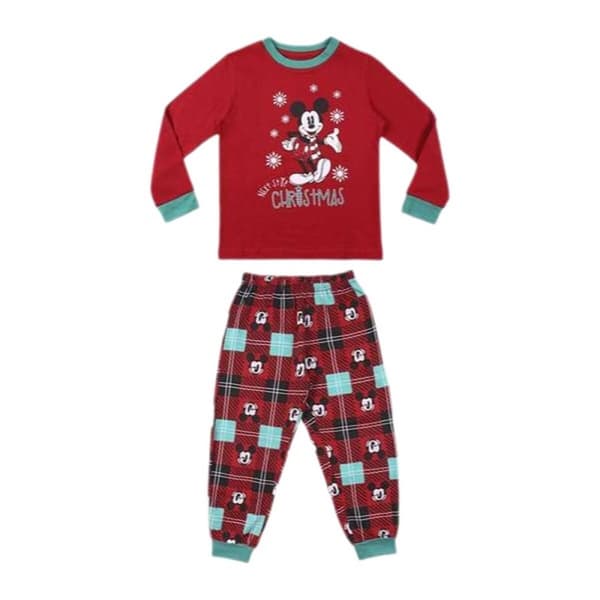 Pyjamas Barn Mickey Mouse Röd - 6 år