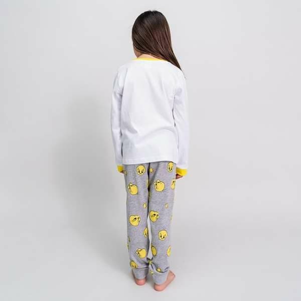Pyjamas Barn Looney Tunes Vit - 3 år