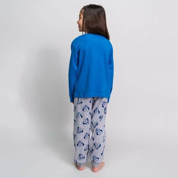 Pyjamas Barn Minnie Mouse Mörkblå - 4 år