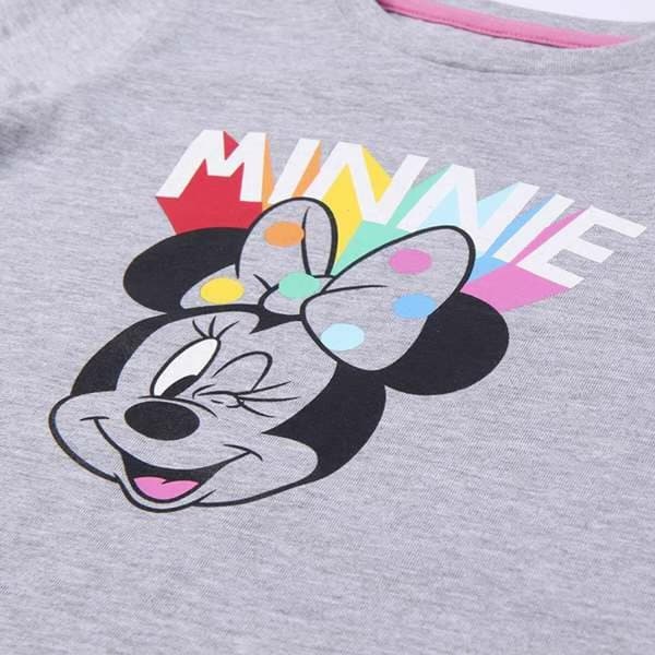 Långärmad t-shirt, Barn Minnie Mouse Grå - 2 år