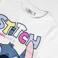 Miniatyrbild 3 av 3: Barn T-shirt med kortärm Stitch Vit - 6 år