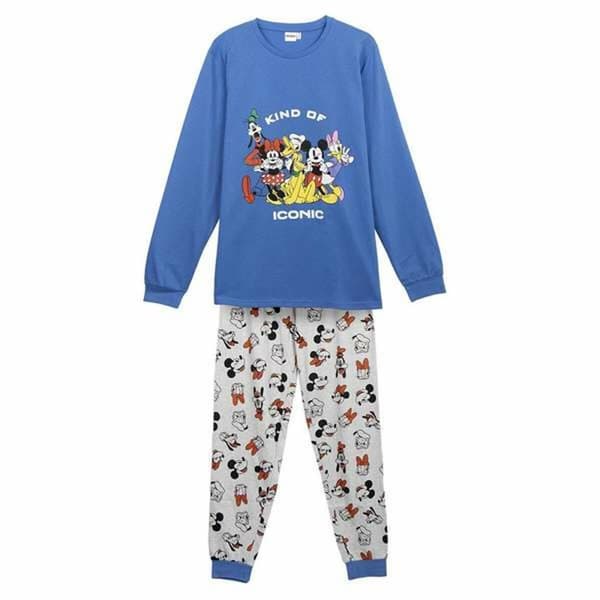 Nattøj Børns Mickey Mouse Blå - 6 år