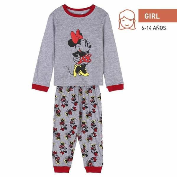 Nattøj Børns Minnie Mouse Grå - 10 år
