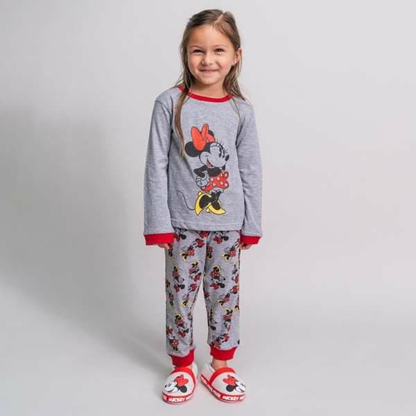 Nattøj Børns Minnie Mouse Grå - 10 år