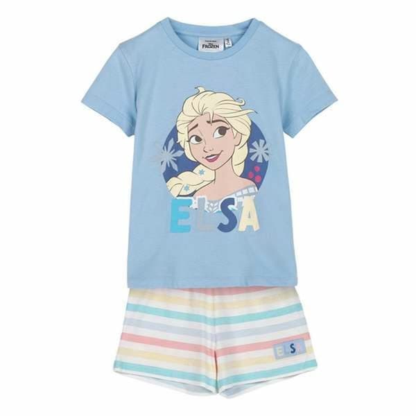 Nattdress Barne Frozen Lyse Blå - 4 År