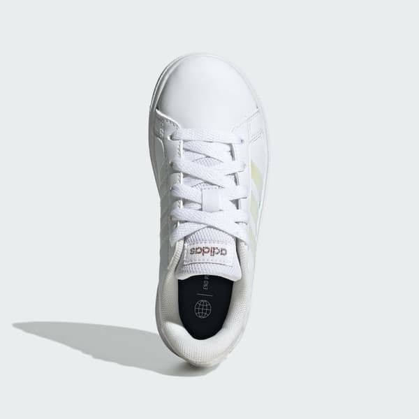 Sportssko til børn Adidas GRAND COURT 2.0K Hvid - 36 2/3