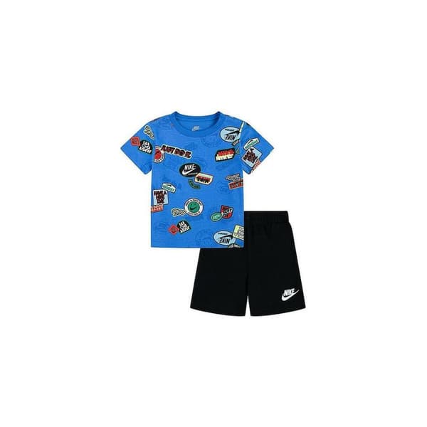 Set av kläder Nike 86L693 023 Blå - 7 år