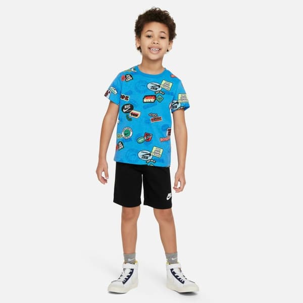 Sæt med tøj Nike 86L693 023 Blå - 7 år