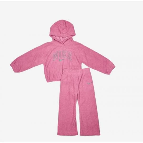 Träningskläder, Barn Nike NKG SWOOSH SPIRIT TEDDY SET Rosa - 7 år