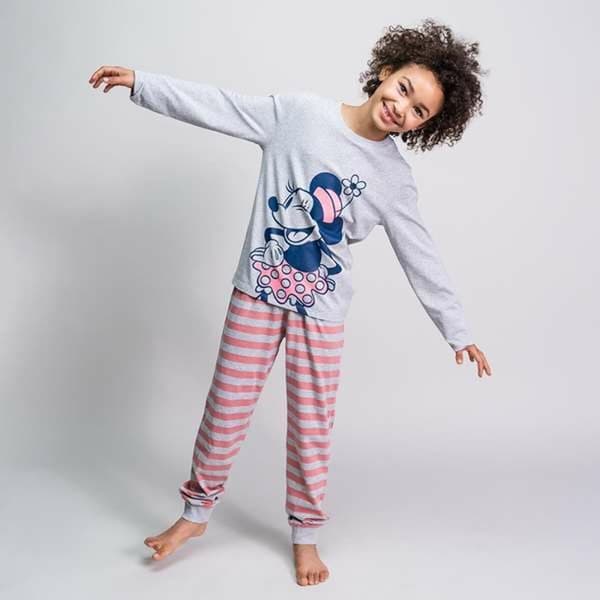 Pyjamas Barn Minnie Mouse Grå - 12 år