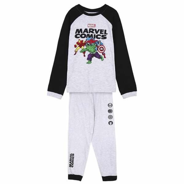 Pyjamas Barn Marvel Grå - 8 år