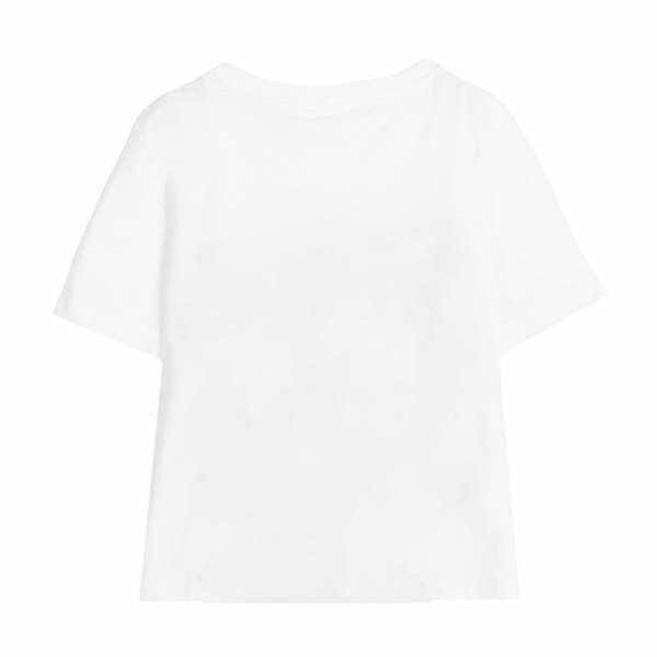 Barn T-shirt med kortärm Stitch Vit - 2 år