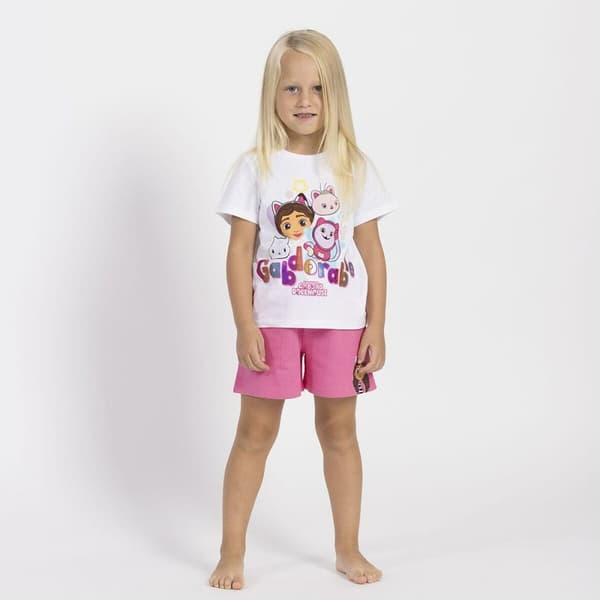 Set av kläder Gabby's Dollhouse Vit - 6 år