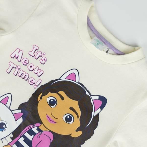 Træningsdragt til børn Gabby's Dollhouse Beige - 3 år