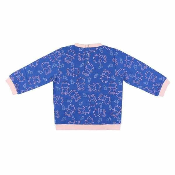 Treningsdrakt for barn Peppa Pig Blå - 6 måneder