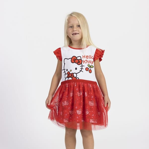 Mekko Hello Kitty Punainen - 4 vuotta