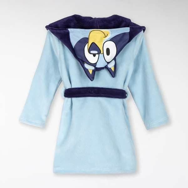 Morgenkåbe til Børn Bluey Blå - 2 år