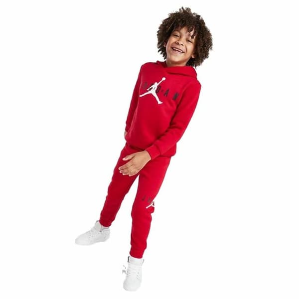 Sæt med tøj Jordan Sustainable Rød 2 Dele - 2-3 år