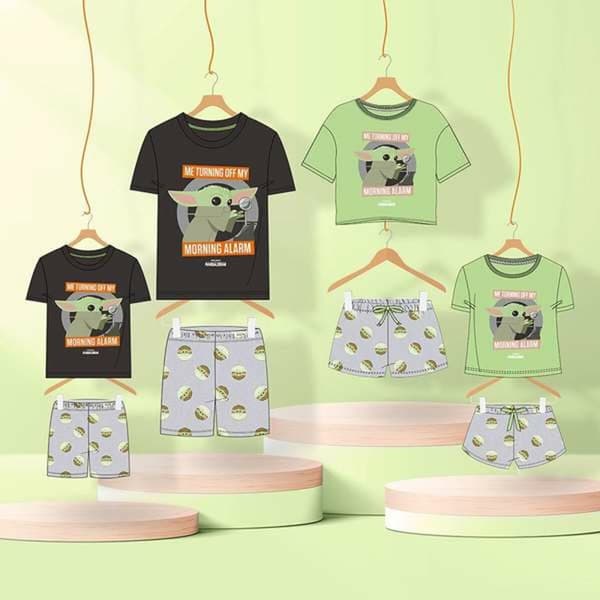 Pyjamas Barn The Mandalorian Brun - 6 år