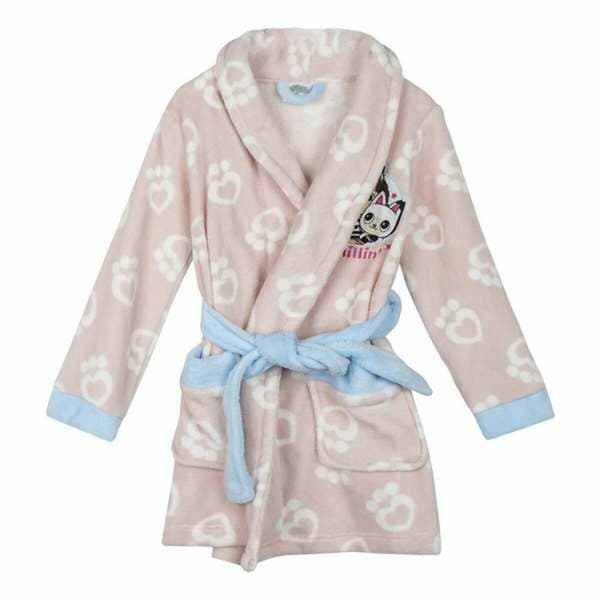 Lasten aamutakki Gabby's Dollhouse Pinkki - 2 vuotta