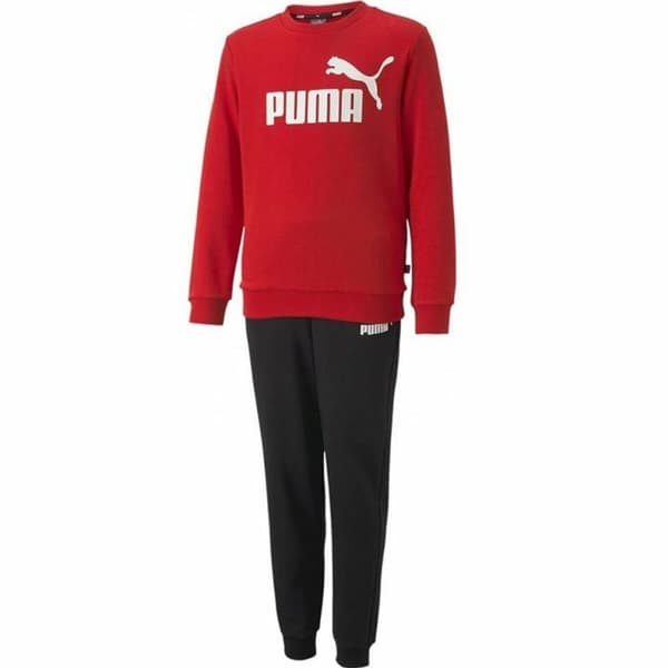 Träningsoverall, Barn Puma No.1 Logo Röd 2 Delar - 5-6 år