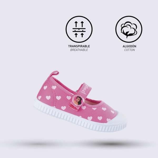 Pigens Balletsko Disney Princess Pink - 24