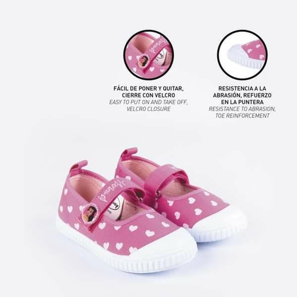 Pigens Balletsko Disney Princess Pink - 24
